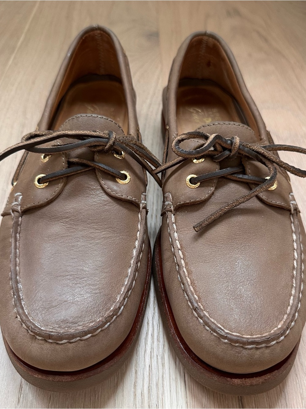Sperry Gold Cup Brown Leather Classic Boat Shoes